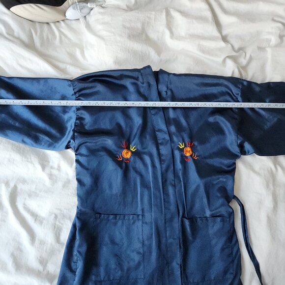 Kimono robe blue ONESIZE UNISEX cardigan - Picture 6 of 8